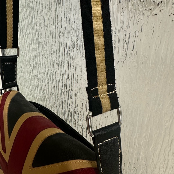 British flag shoulder bag good condition with some wear - Picture 7 of 12